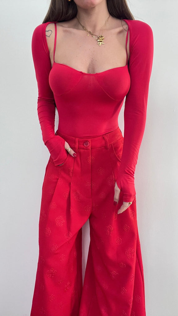 Body Claire 13521 (rosso) - Frida Shop