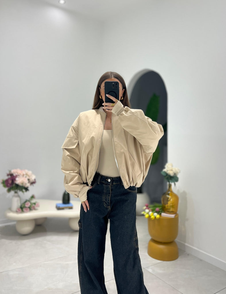 Bomber by Lumina 900 (beige) - Frida Shop