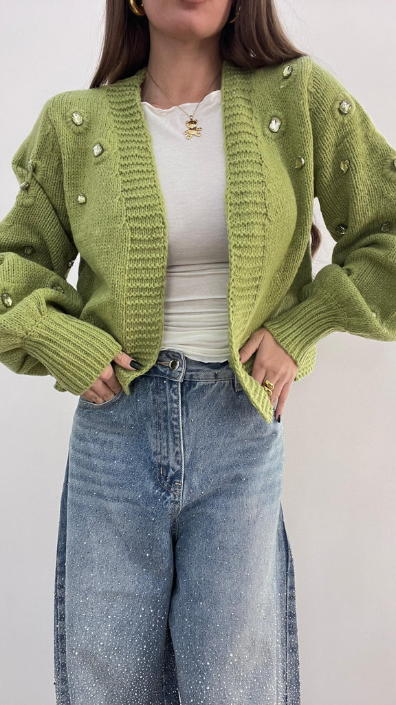 Cardigan Holly 50247 (Verde) - Frida Shop