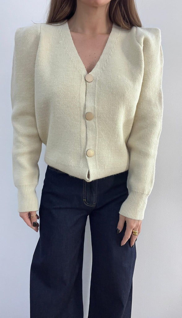 Cardigan Tiche 30 (beige) - Frida Shop