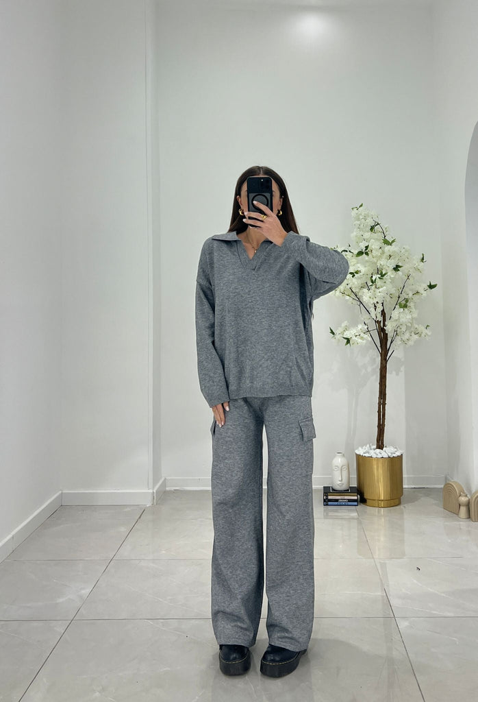 Coordinato Arisol 84751 (grigio) - Frida Shop