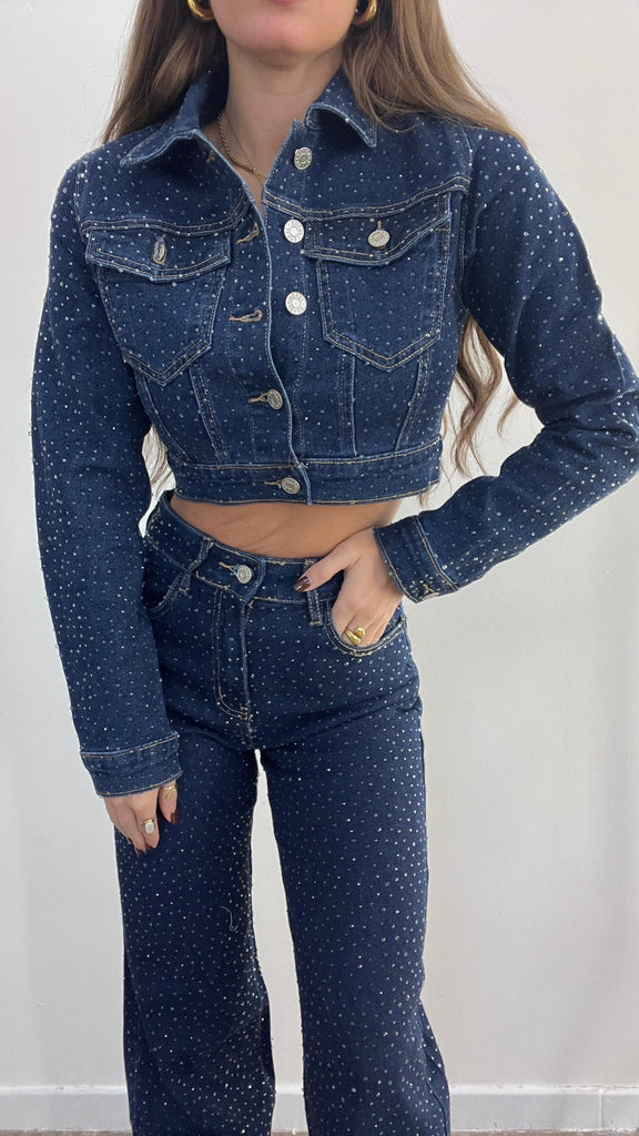 Coordinato Irene 124186 - 1(denim) - Frida Shop