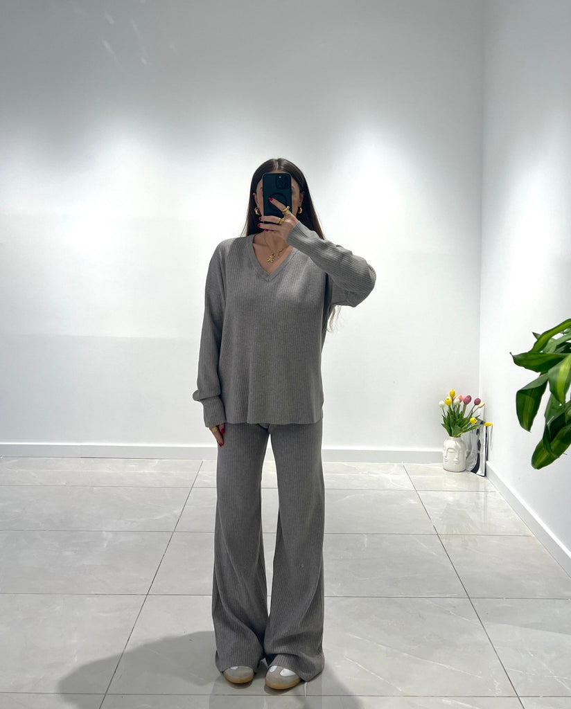 Coordinato Soleil 3554 (grigio) - Frida Shop