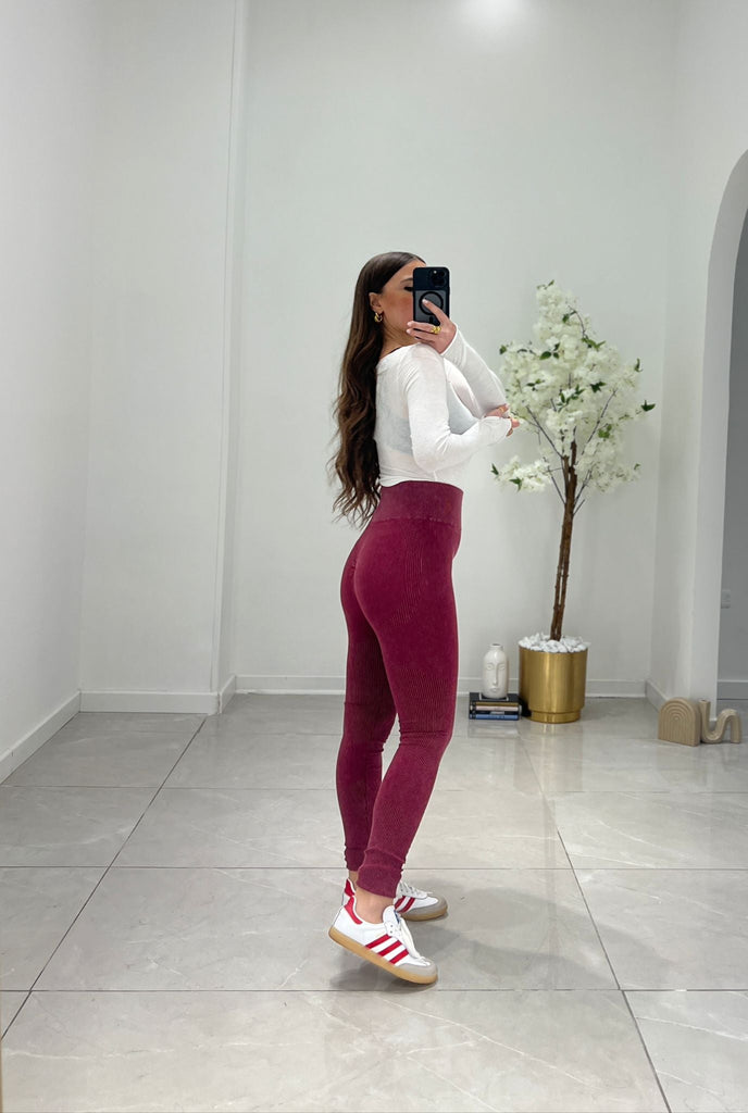 Leggings Hellzel 5441 (bordeaux) - Frida Shop