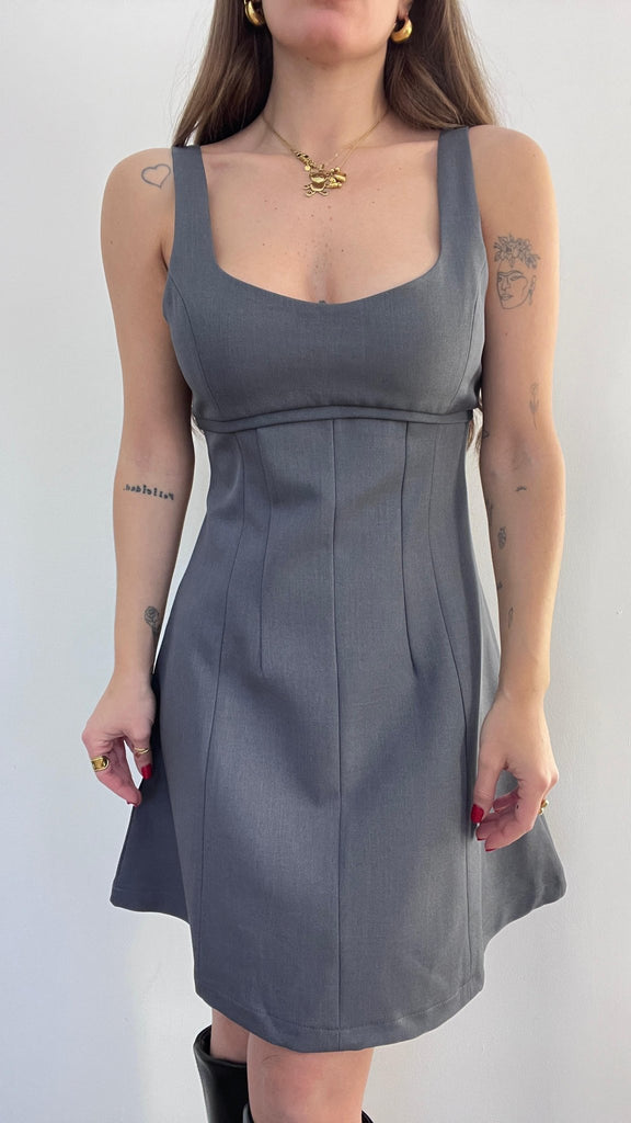 Vestito Camilla 7298 (grigio) - Frida Shop